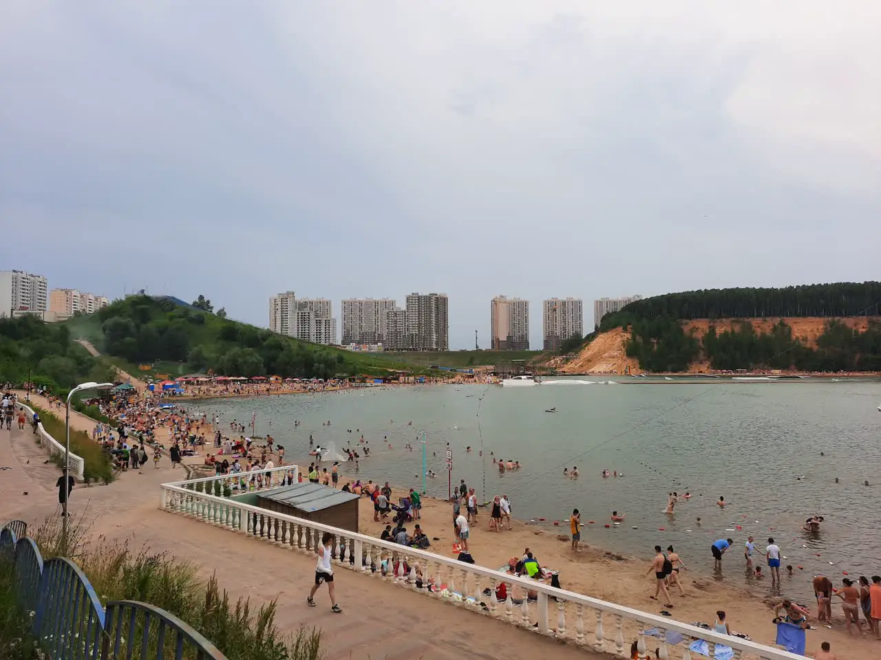 Дзержинский карьер рядом с локацией проката